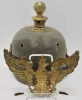 Prussian Garde Felt "Ersazt" Artillery Pickelhaube Visuel 11